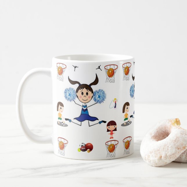 Mug sport de muqueuses (Avec donut)