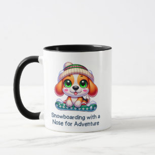Mug Sports d'hiver Beagles