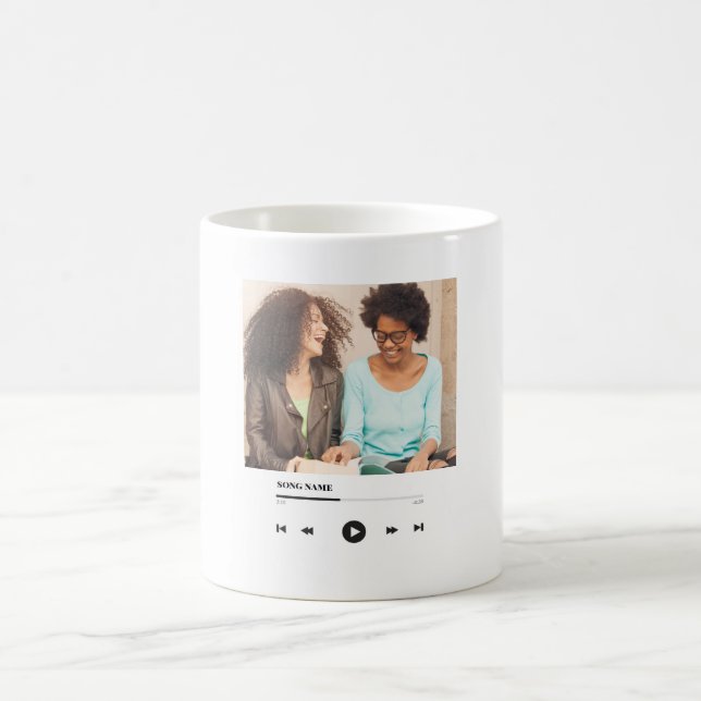 Mug Spotify cadeau personnalisé amis (Centre)