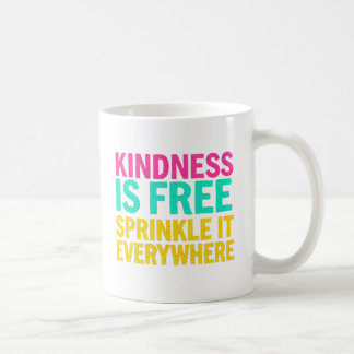 Mug Sprinter la gentillesse : Citation inspirante