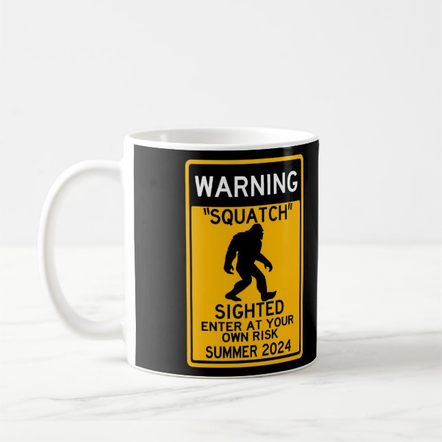 Mug Squatch (Sasquatch) aperçu entrer à Yout à ses pro (Gauche)