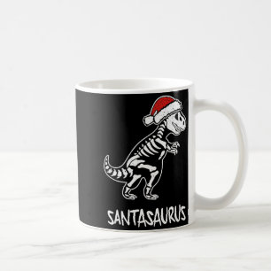 Mug Squelette de dinosaure Santasaurus Noël T Rex