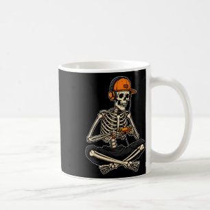 Mug Squelette de joueur Halloween Jeux Garçons Hommes