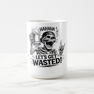 Mug Squelette : Faisons la Fête