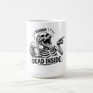 Mug Squelette Haha Mort à l'Intérieur