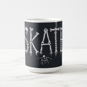 Mug Squelette SKATE Design Horreur
