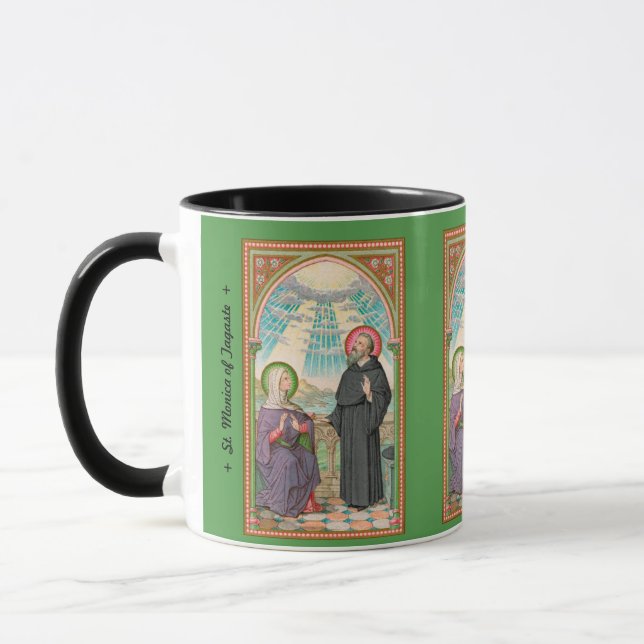 Mug SS. Monica et Augustine à Ostia (SAU 047) (Gauche)
