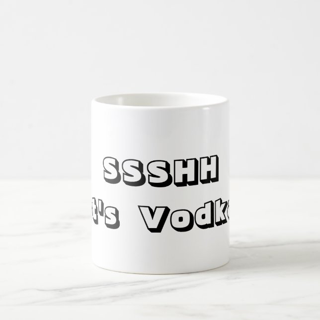 Mug SSSHH C'est la Vodka (Centre)