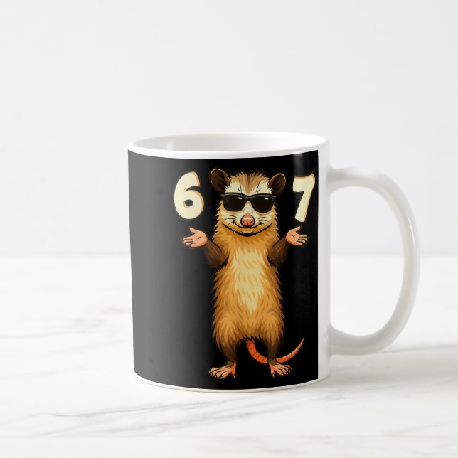 Mug Ssum 67 Hand Motion Meme Funny Kids Teens Gen Alph (Droite)