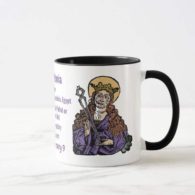 Mug St. Apollonia avec dent pullée (Nuremberg) (Droite)