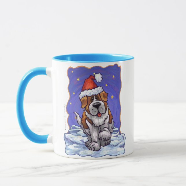 Mug St. Bernard Christmas (Gauche)