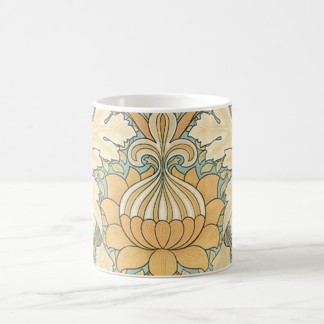 Mug St. James par William Morris, Acanthus Feuille (Centre)