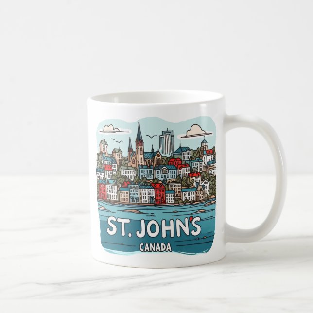 Mug St. John's Terre-Neuve Canada (Droite)