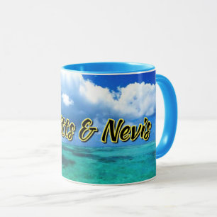 Mug St Kitts & Nevis ciel de mer