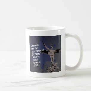 Mug St Michael Arkhangel - député d'étoile de shér