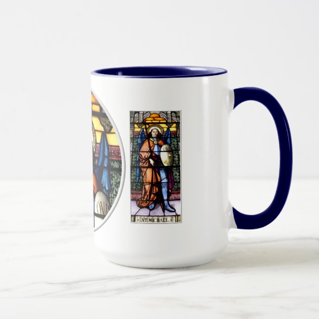 Mug St. Michael L'Archange Vitre Tiré (Droite)