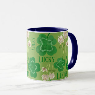 Mug St Patrick’s Day Clavier vert chanceux