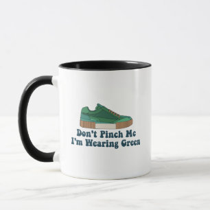 Mug St Patrick’s Ne me pincez pas je porte du vert