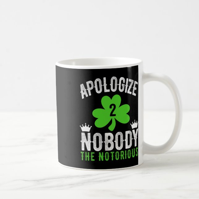 Mug St. Patrick's Day Funny Fighter Drinker Irish Cono (Droite)