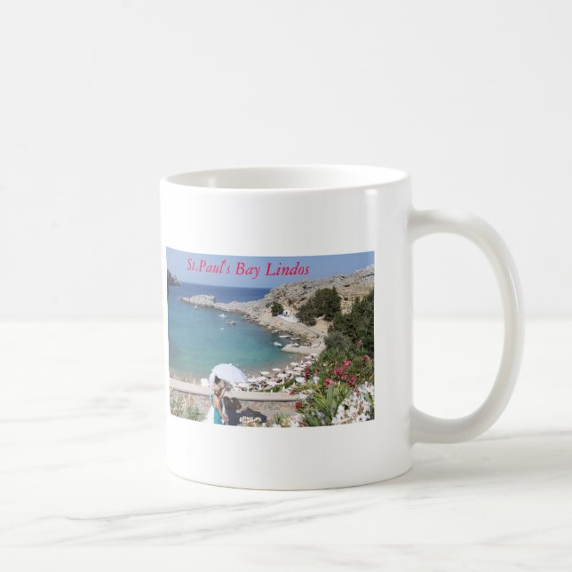 Mug St.Paul's Bay, Lindos (Droite)