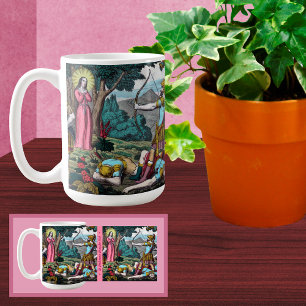 Mug St Philomena prise avec des flèches