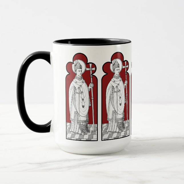 Mug St. Thomas Becket tenant une épée (M 033) (Gauche)