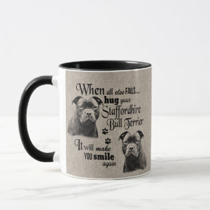 Mug Staffordshire Bull Terrier en cas d'échec