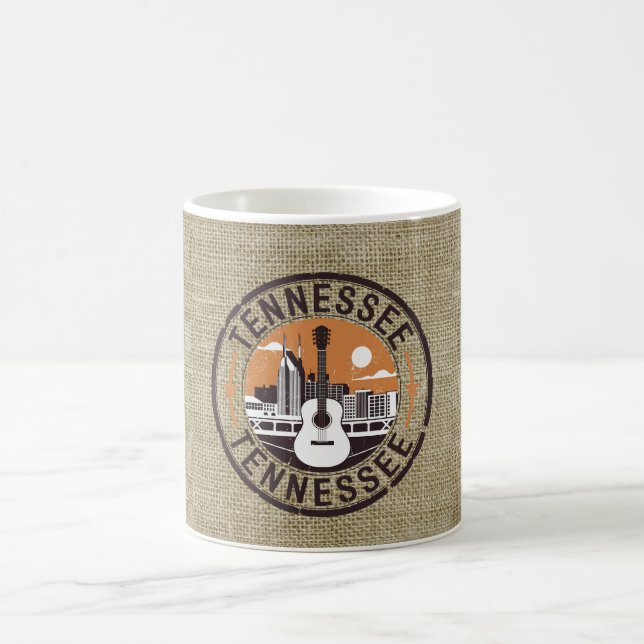 Mug Stamp Retro Tennessee (Centre)