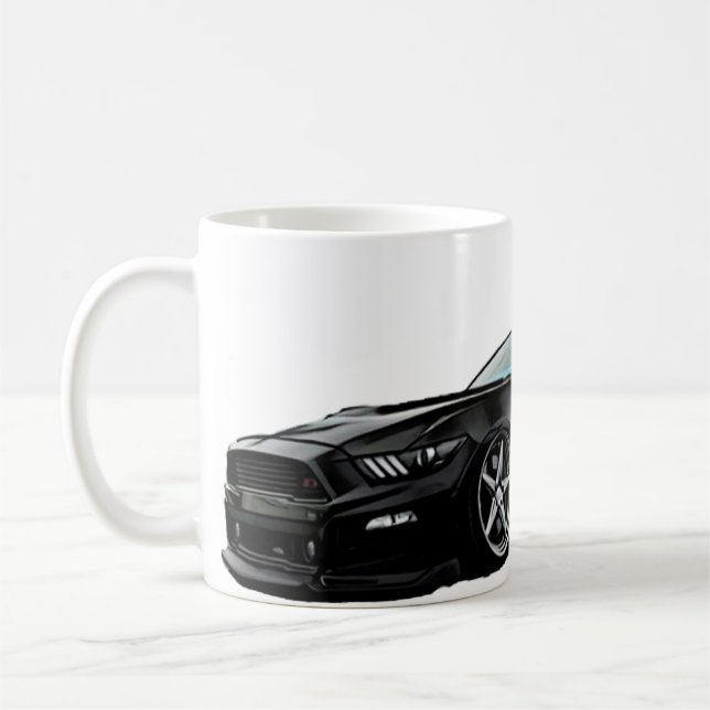 Mug Stancing Black Mustang S550 (Gauche)