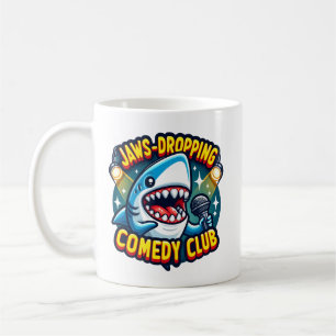 Mug Stand-Up à vous couper le souffle : Requin au club