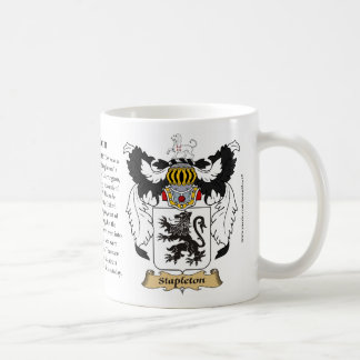 Mug Stapleton, l'origine, la signification et la crête