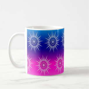 Mug - Star Graphic sur bleu et rose