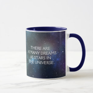 Mug Starfield avec poussière cosmique multicolore