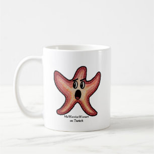 Mug Starfish choqué, MeWarriorWoman sur Twitch