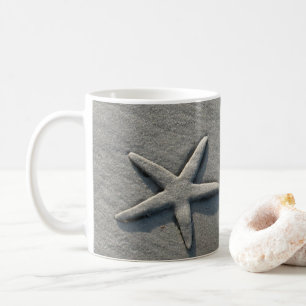 Mug Starfish Sand Ocean Beach Photo