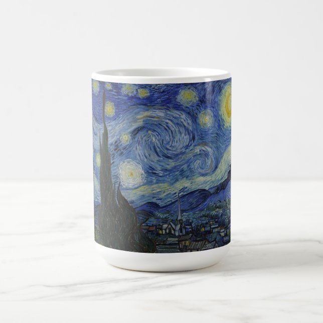 Mug Starry Night, Van Gogh Célèbre Peinture (Centre)