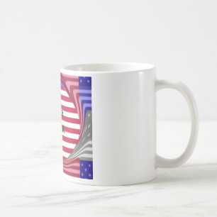 Mug Stars & Stripes & Love : A Patriotic USA Design