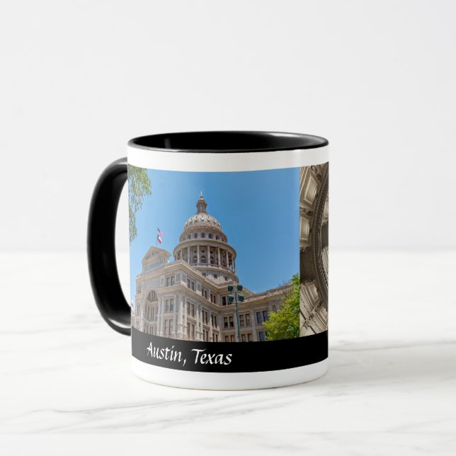Mug State Capitol du Texas - Designer Coffee (Devant gauche)