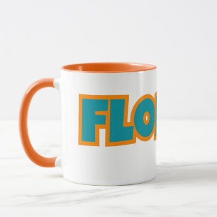 Mug State Of Florida Pride Personnalisé Café Deux Tons