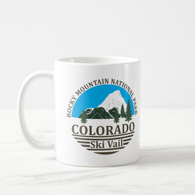 Mug Station de ski de Vail Colorado (Gauche)