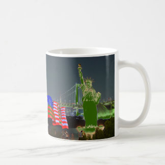 Mug statue de drapeau New York des Etats-Unis de