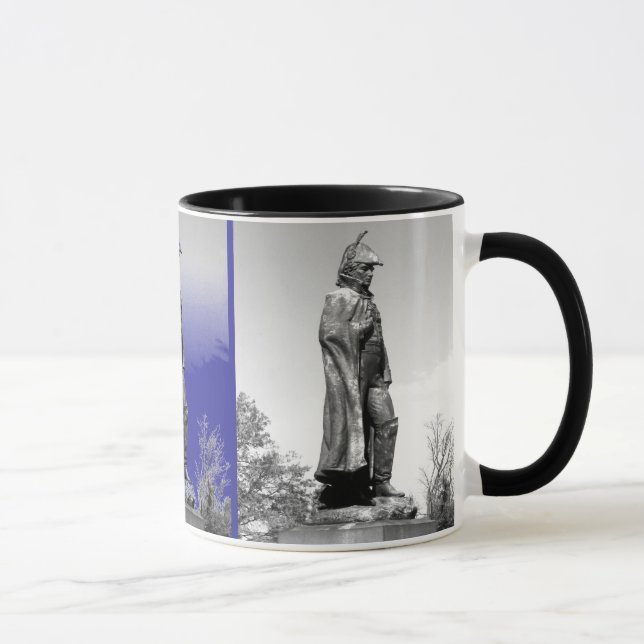 Mug Statue de Fort McHenry B+W (Droite)