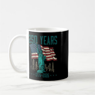 Mug Statue de la Liberté 250 Ans 250e Anniversaire Fem