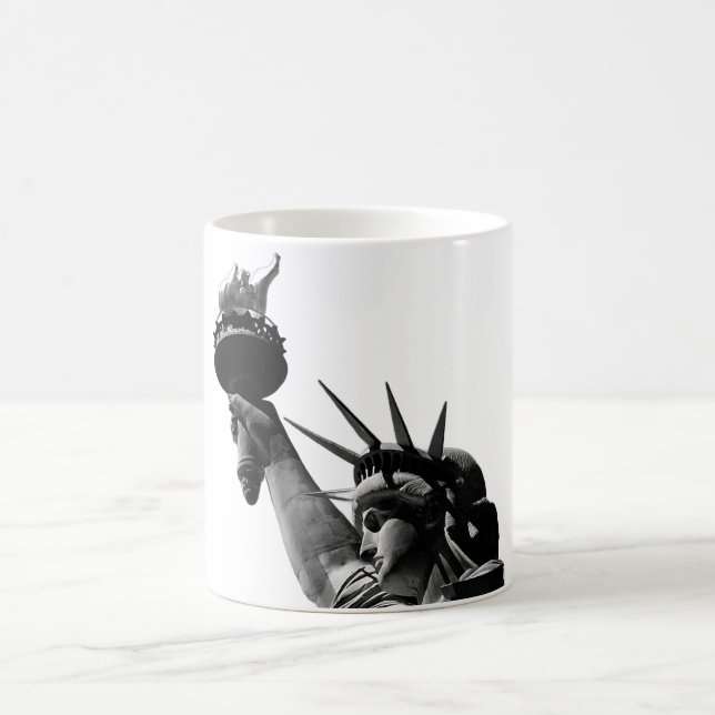 Mug Statue de la Liberté Noir & Blanc (Centre)