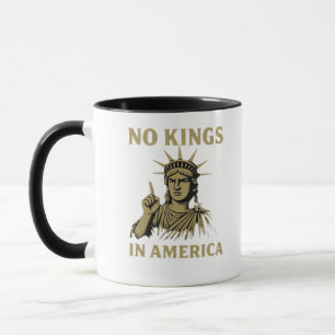 Mug Statue No Kings In America Journée Sans Roi Protes