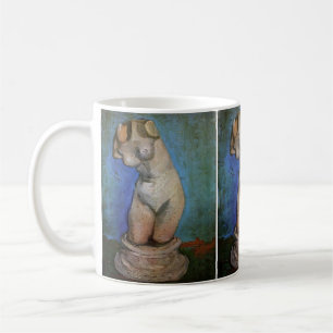 Mug Statuette en plâtre de torse féminin par Vincent v
