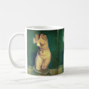 Mug Statuette en plâtre de torse féminin par Vincent v