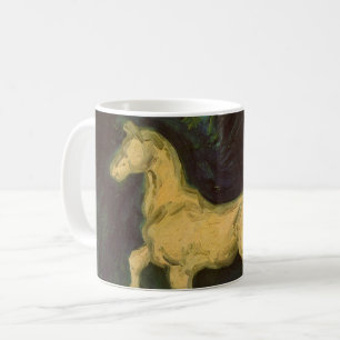 Mug Statuette en plâtre d'un cheval par Vincent van Go