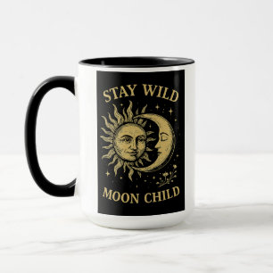 Mug Stay Wild Moon Child Art