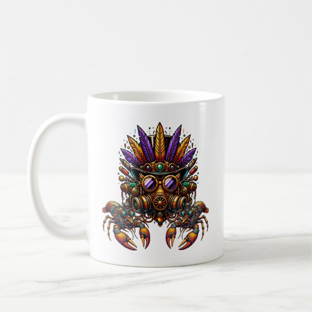 Mug Steampunk Mardi Gras (Gauche)